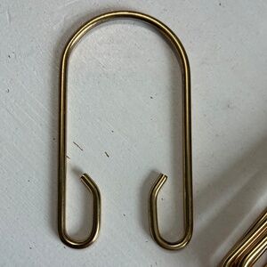 Hearth & Hand Magnolia Shower Curtain Hooks Brass